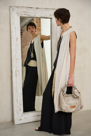 Chaleco Mireth hueso