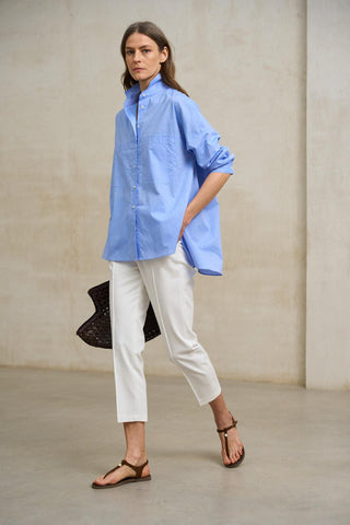 Camisa Seraya azul medio