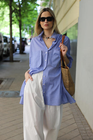 Blue Nerela shirt