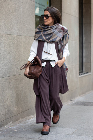 Chaleco Siena burdeos